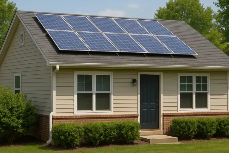 Placa solar para casa