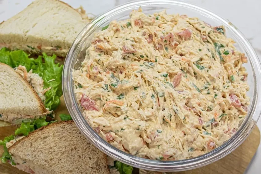 Creme de frango para sanduíche