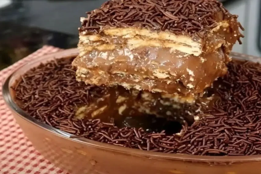 Pave de brigadeiro