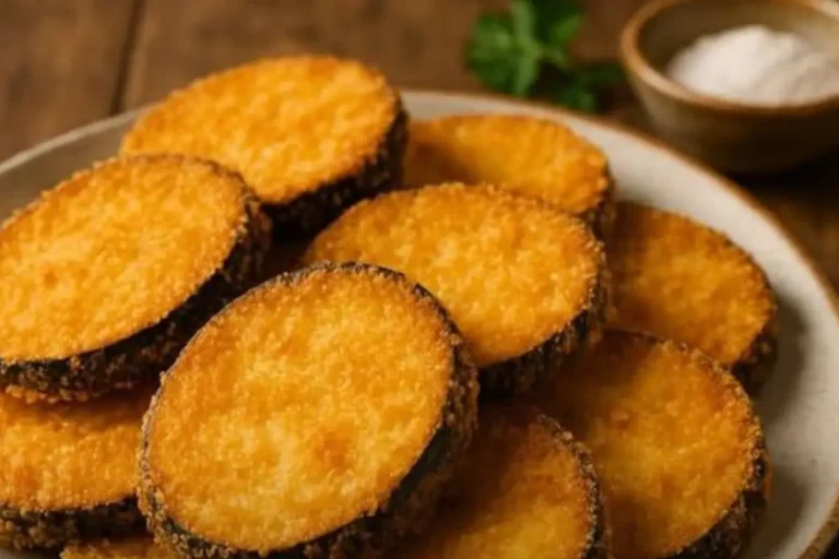 Berinjela à milanesa