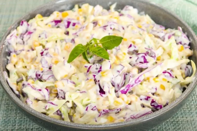 Salada de repolho super cremosa