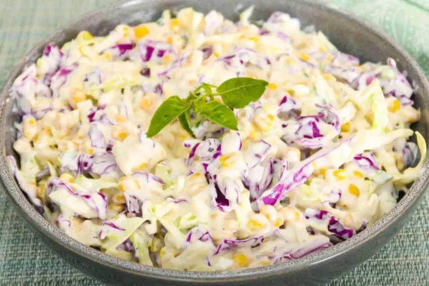 Salada de repolho super cremosa